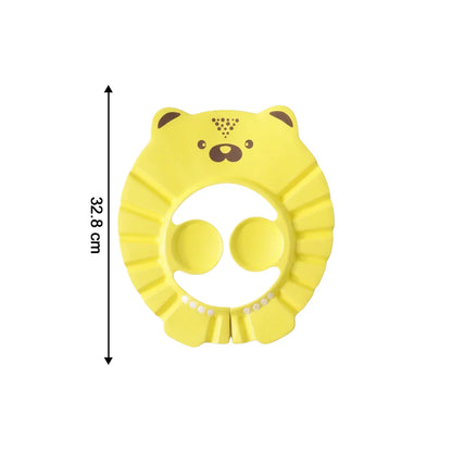 Baby Bath Shower Cap – Adjustable Silicone Shampoo Visor for Kids | Waterproof Eye & Ear Protection Bath Hat for Toddlers & Children (Multi Colour)