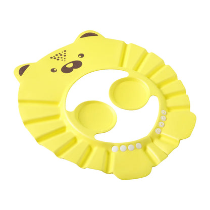 Baby Bath Shower Cap – Adjustable Silicone Shampoo Visor for Kids | Waterproof Eye & Ear Protection Bath Hat for Toddlers & Children (Multi Colour)